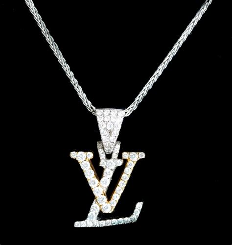 louis vuitton a necklace|14k louis vuitton necklace.